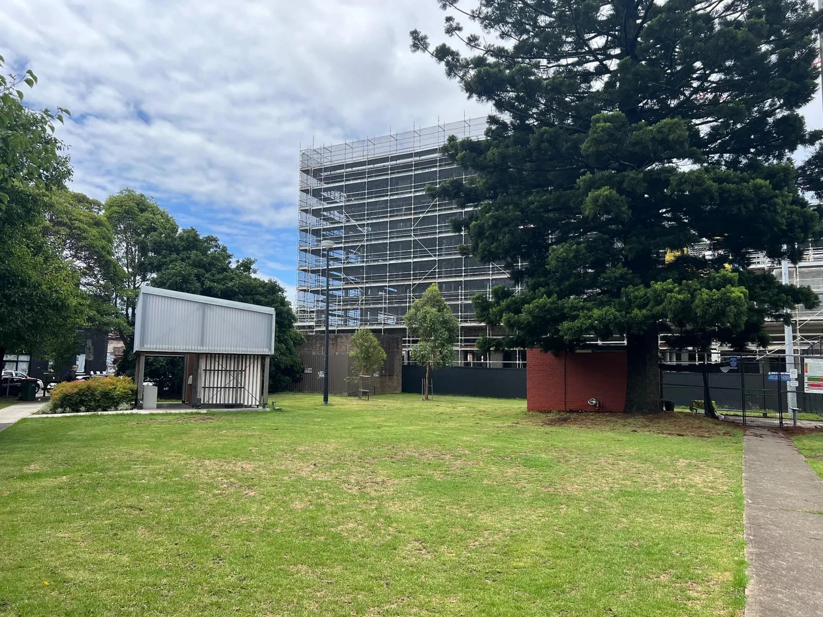 Wicks Park park in Marrickville