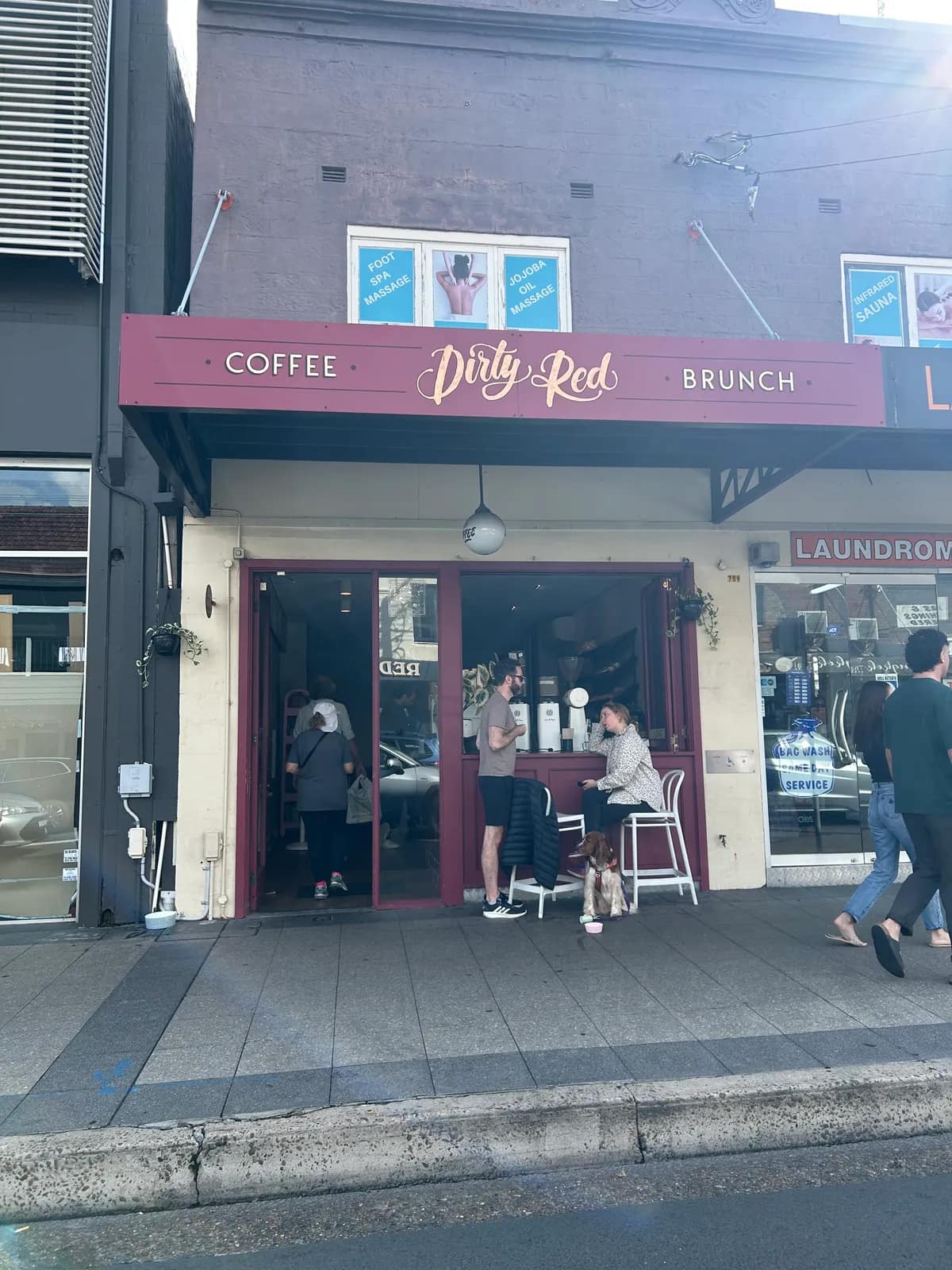 Dirty Red Rozelle cafe in Rozelle