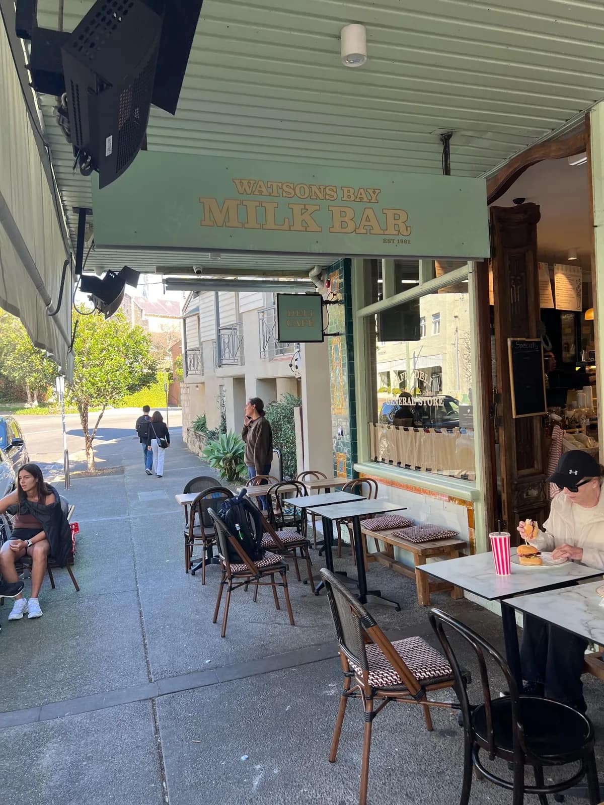 Watsons Bay Milk Bar cafe in Watsons Bay