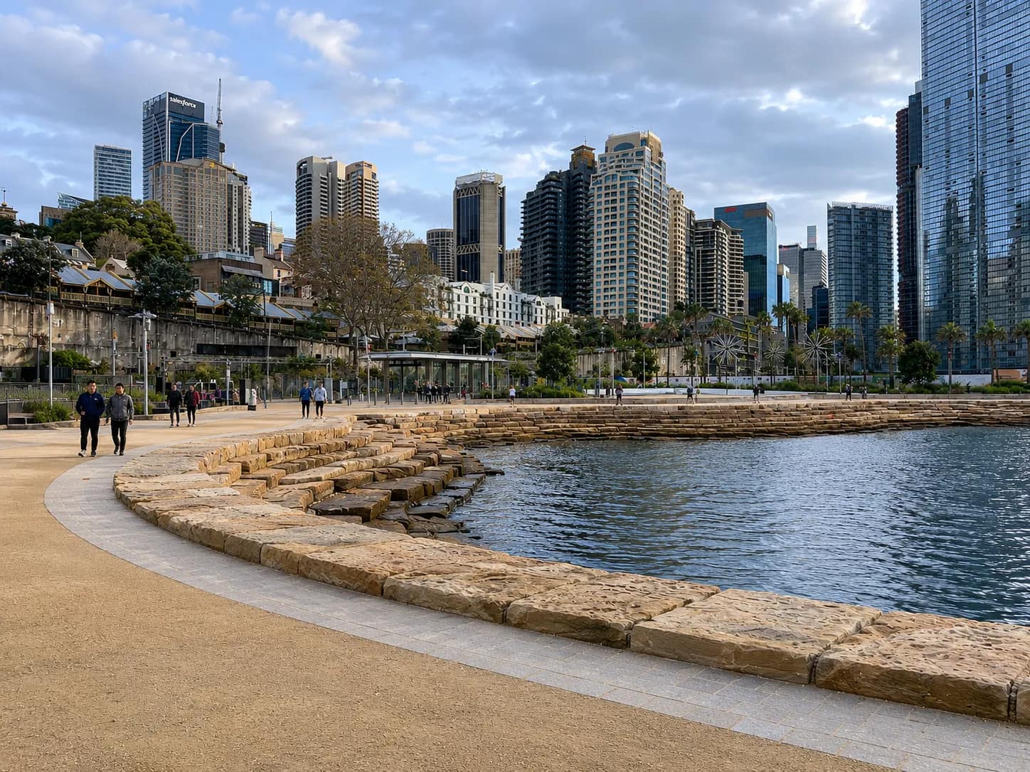 Nawi Cove park in Barangaroo