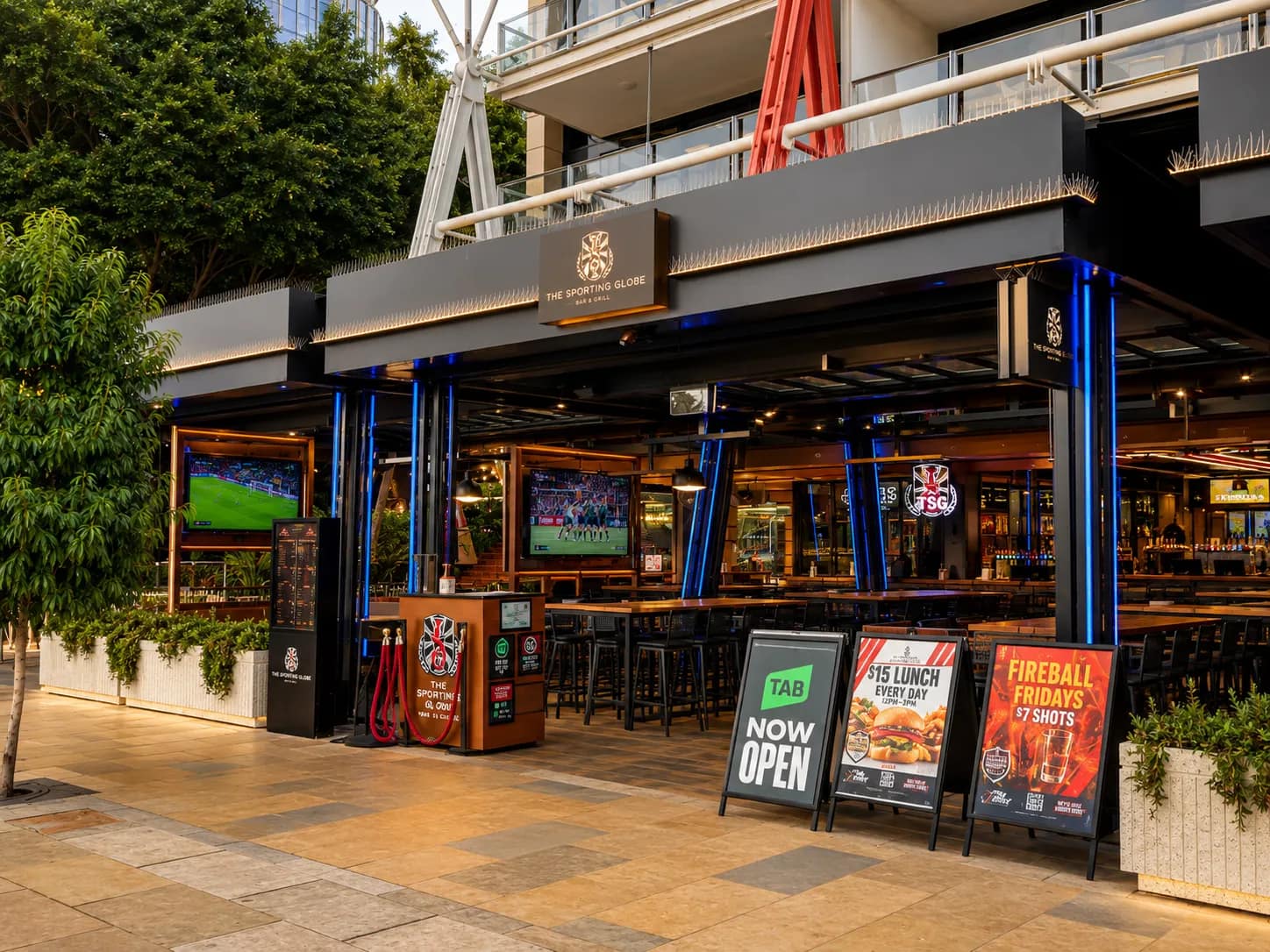 The Sporting Globe x 4 Pines - King Street Wharf brewery in Sydney